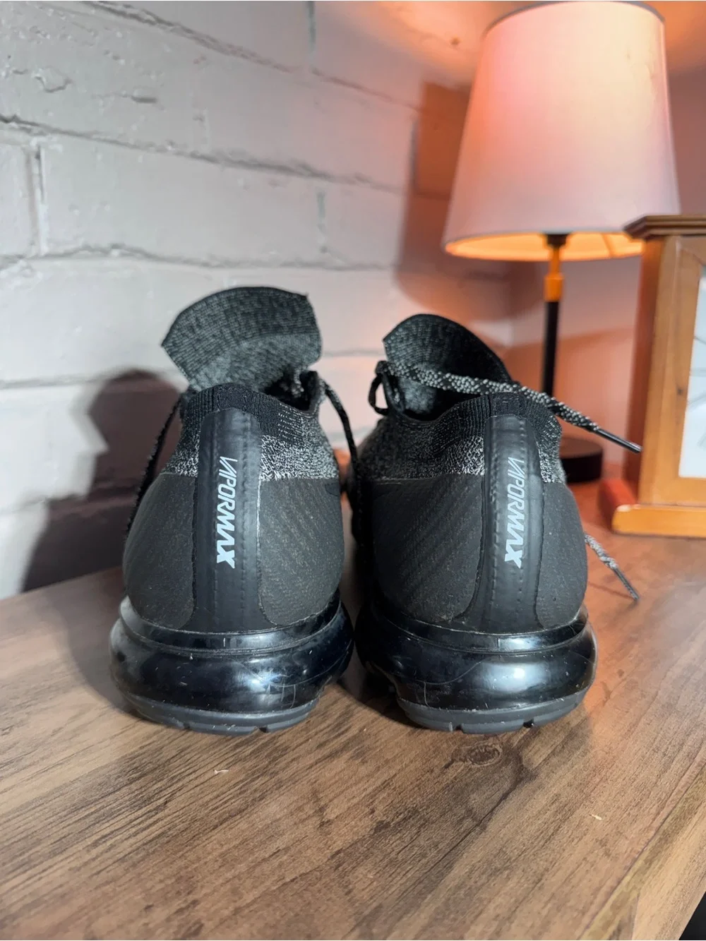 Men’s Nike Air Vapormax Flyknit Running Shoes - Oreo colorway